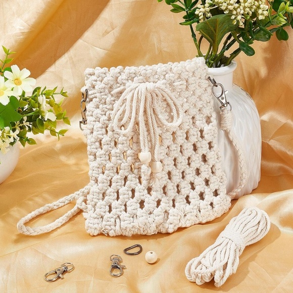 Handbags - GIFTED /// Macrame Bag Kit for Beginners (opened/but 99.9% intact)
